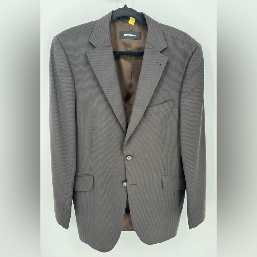 Strellson 100% Virgin Wool Ansons Blazer Suit Jacket Regular Fit